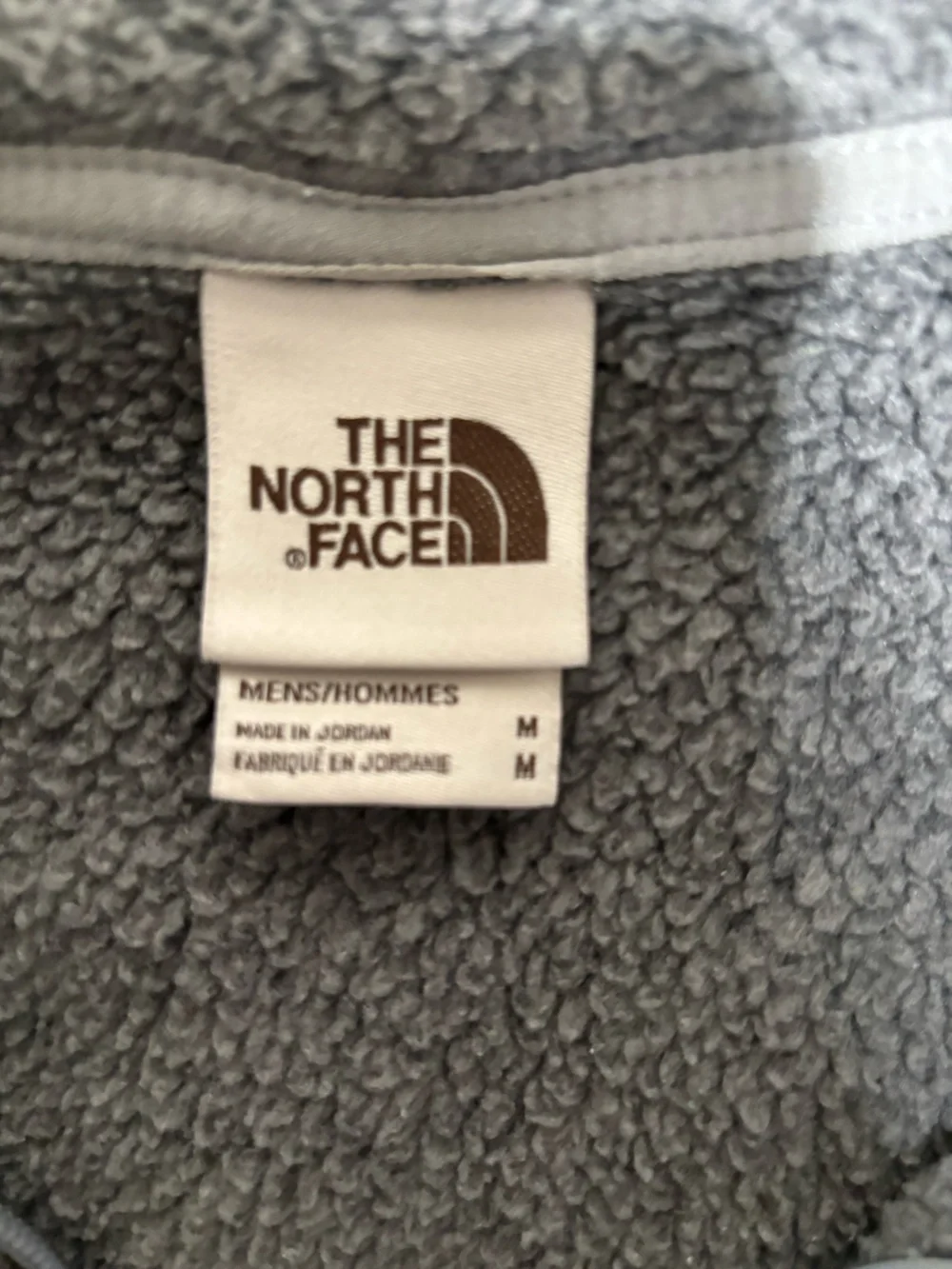 The North Face Heather Gray Fleece Vest - Men's